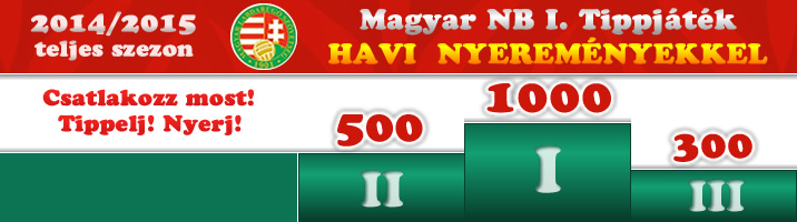 Magyar NB I. Tippverseny havi nyereményekkel