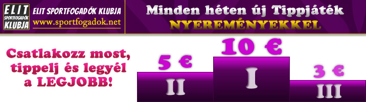 Minden héten új Tippjáték nyereményekkel